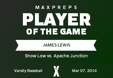 #6 James Lewis Player of the Game badge