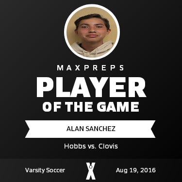 #11 Alan Sanchez Player of the Game badge