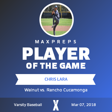 #6 Chris Lara Player of the Game badge