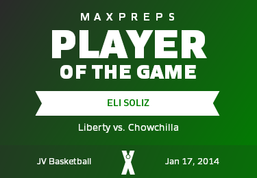 #23 Eli Soliz Player of the Game badge