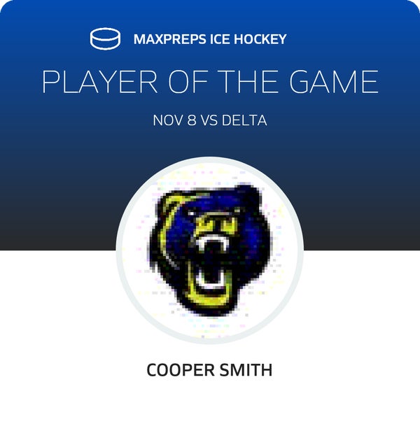 #27 Cooper Smith Player of the Game badge