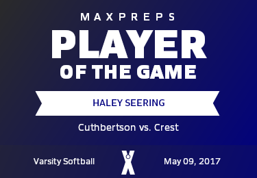 #10 Haley Seering Player of the Game badge