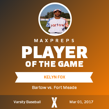 #4 Kelyn Fox Player of the Game badge