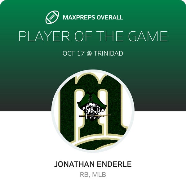 #22 Jonathan Enderle Player of the Game badge
