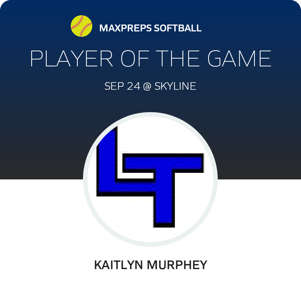 #2 Kaitlyn Murphey Player of the Game badge
