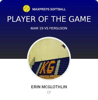 #2 Erin McGlothlin Player of the Game badge