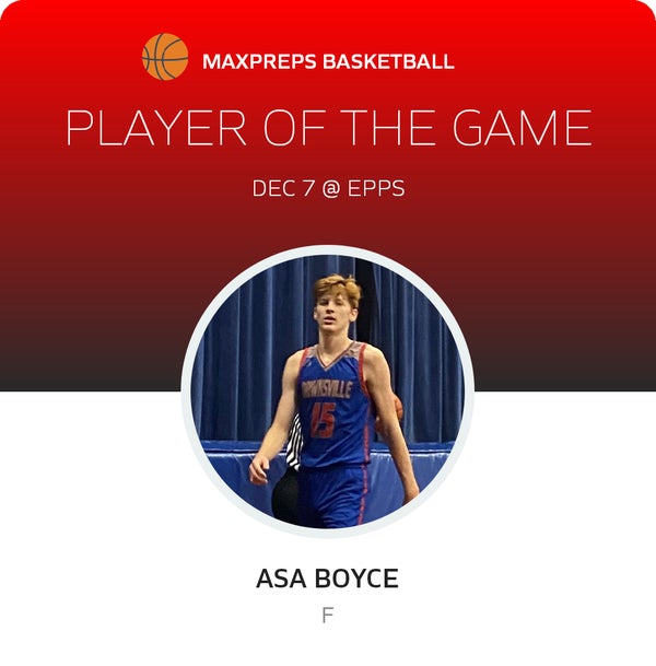 #15 Asa Boyce Player of the Game badge