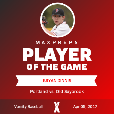 #22 Bryan Dinnis Player of the Game badge