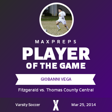 #2 Giobanni Vega Player of the Game badge