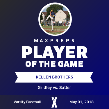 #5 Kellen Brothers Player of the Game badge