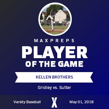 #5 Kellen Brothers Player of the Game badge