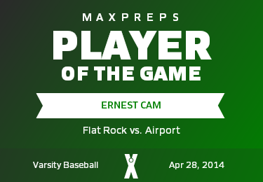 #8 Ernest Cam Player of the Game badge