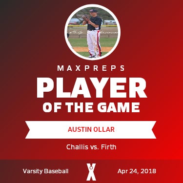 #12 Austin Ollar Player of the Game badge