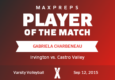 #8 Gabriela Charbeneau Player of the Game badge