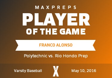 #8 Franco Alonso Player of the Game badge