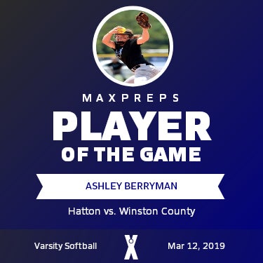 #5 Ashley Berryman Player of the Game badge