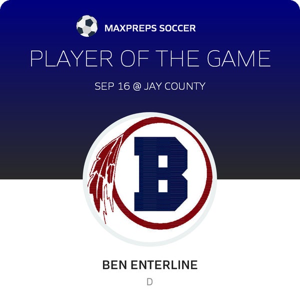 #17 Ben Enterline Player of the Game badge