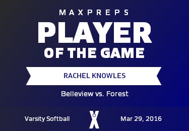 #17 Rachel Knowles Player of the Game badge
