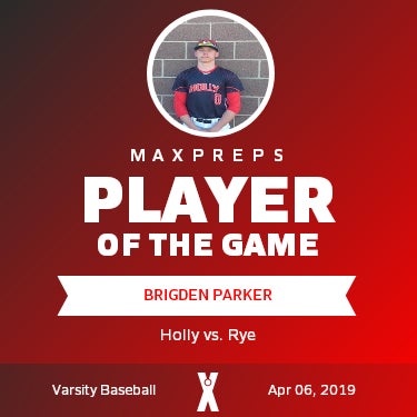#0 Brigden Parker Player of the Game badge