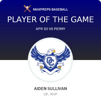 #24 Aiden Sullivan Player of the Game badge