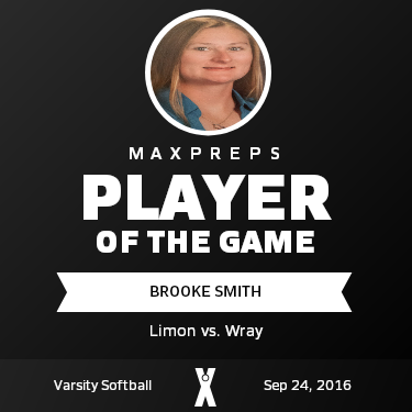 #13 Brooke Smith Player of the Game badge