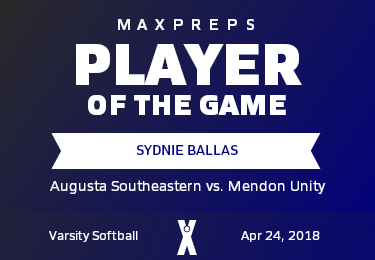#25 Sydnie Ballas Player of the Game badge