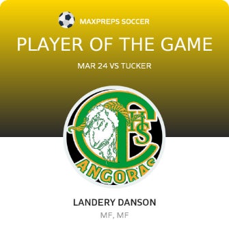 Landery Danson Player of the Game badge