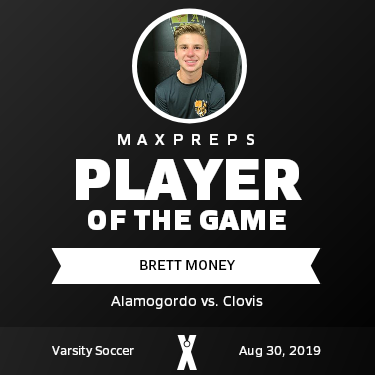 #3 Brett Money Player of the Game badge