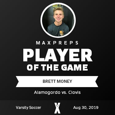 #3 Brett Money Player of the Game badge