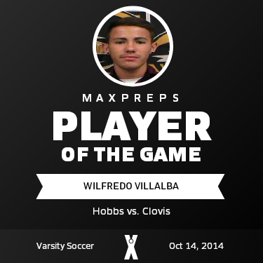 #9 Wilfredo Villalba Player of the Game badge