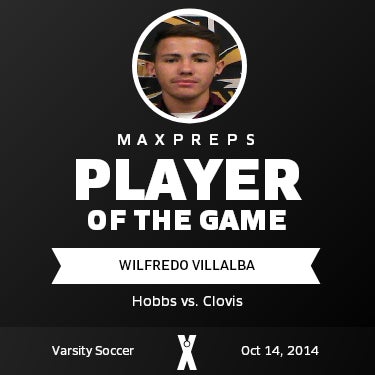 #9 Wilfredo Villalba Player of the Game badge