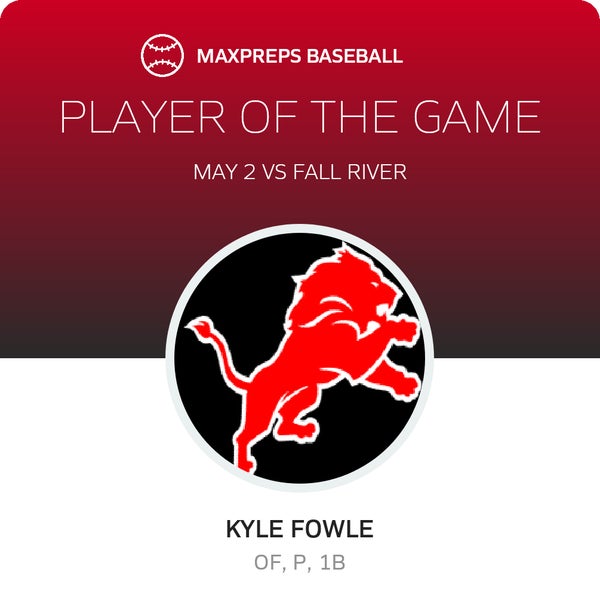 #17 Kyle Fowle Player of the Game badge