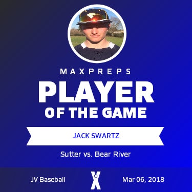 #15 Jack Swartz Player of the Game badge