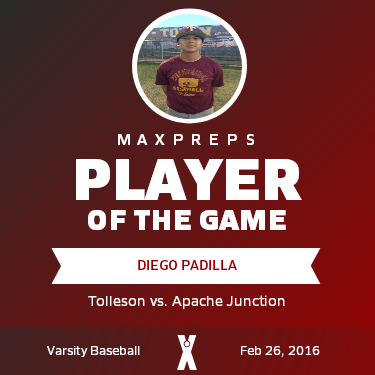 #7 Diego Padilla Player of the Game badge