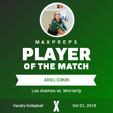 #9 Ariel Edkin Player of the Game badge