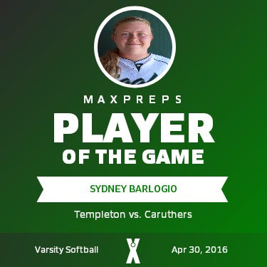 #20 Sydney Barlogio Player of the Game badge