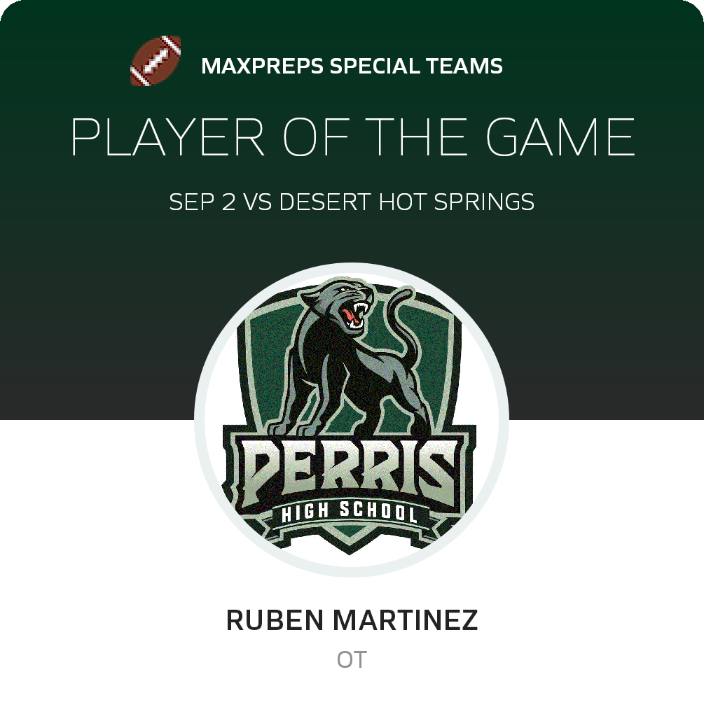 Player of the Game