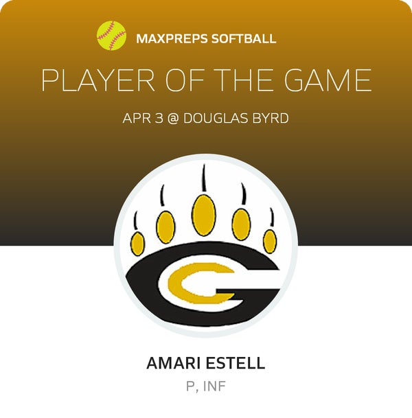 #5 Amari Estell Player of the Game badge