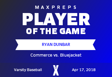 ##14 Ryan Dunbar Player of the Game badge