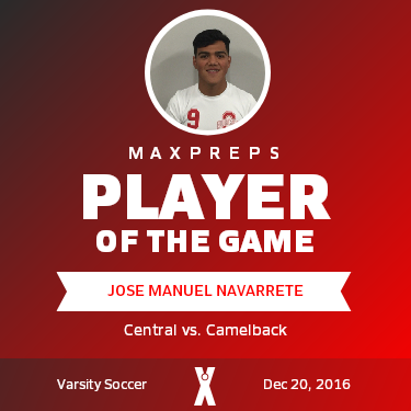 #9 J. Navarrete Player of the Game badge