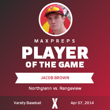 #5 Jacob Brown Player of the Game badge