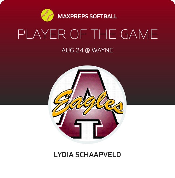 #3 Lydia Schaapveld Player of the Game badge