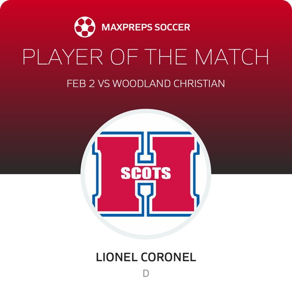 #4 Lionel Coronel Player of the Game badge