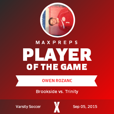 #1 Owen Rozanc Player of the Game badge
