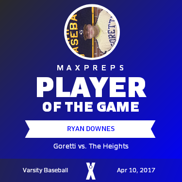 #22 Ryan Downes Player of the Game badge