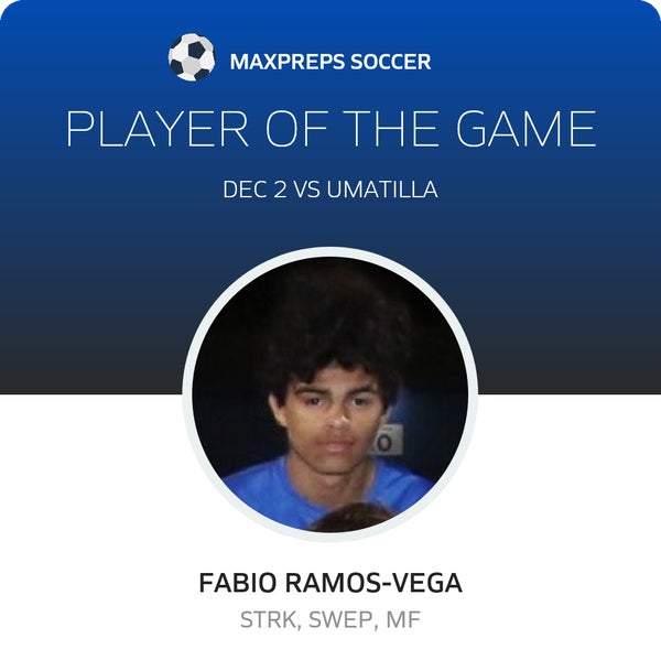 #3 Fabio Ramos-Vega Player of the Game badge
