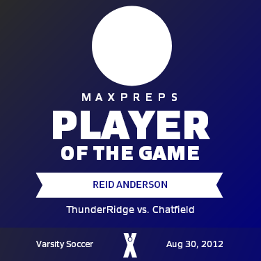 #9 Reid Anderson Player of the Game badge