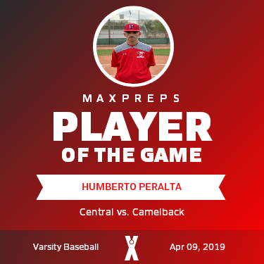 #2 Humberto Peralta Player of the Game badge