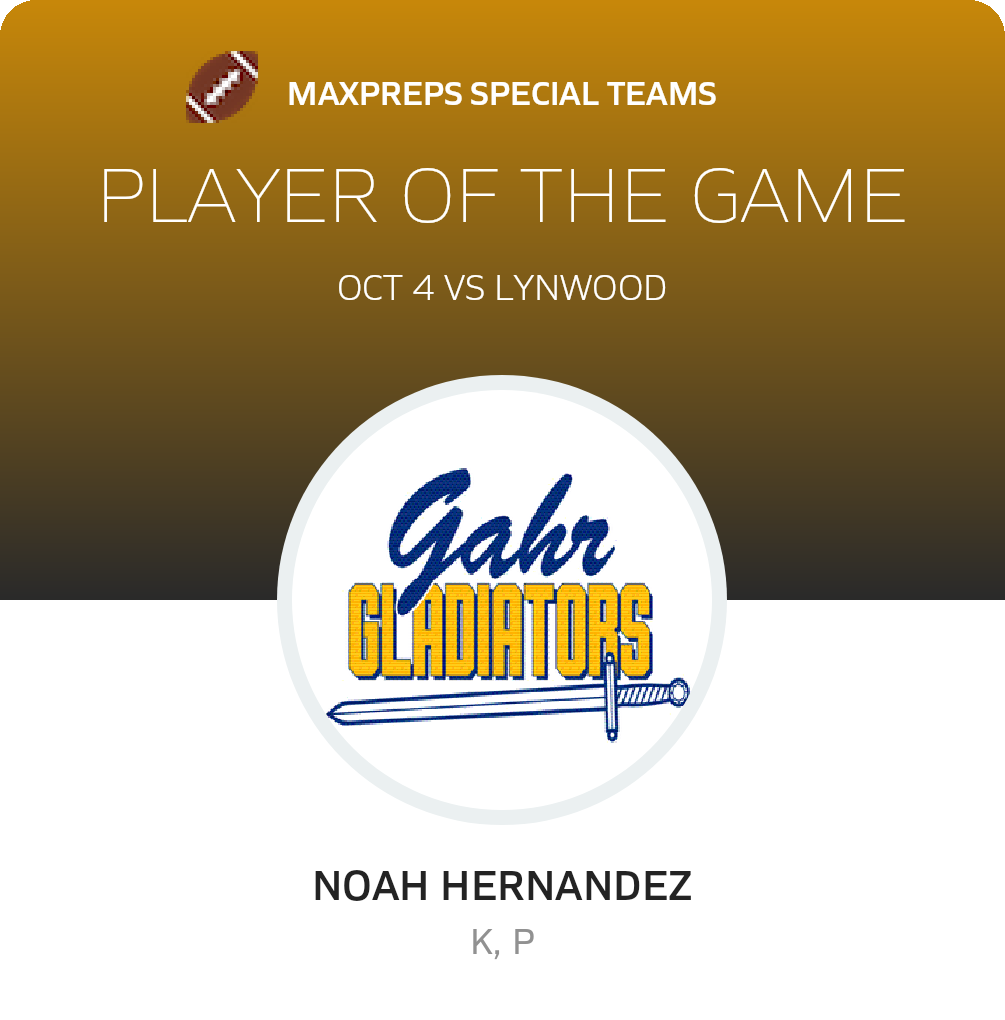 Player of the Game