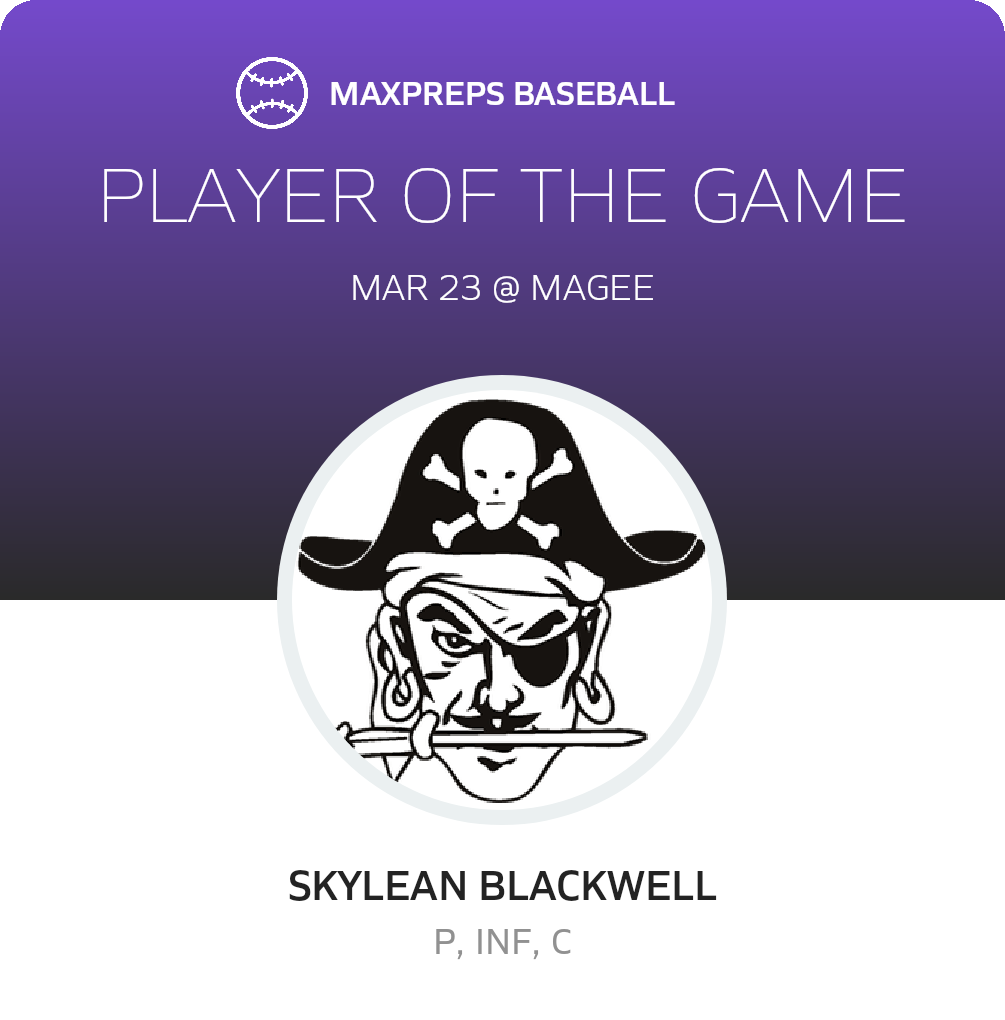 #1 Skylean Blackwell Player of the Game badge